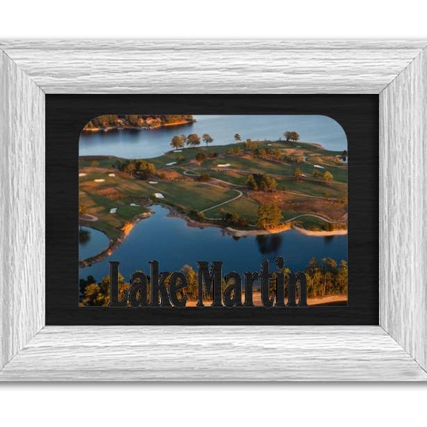 Lake Martin | Alabama | Hometown City Picture Frame | Vacati for wholesale by Northland Frames and Gifts Inc