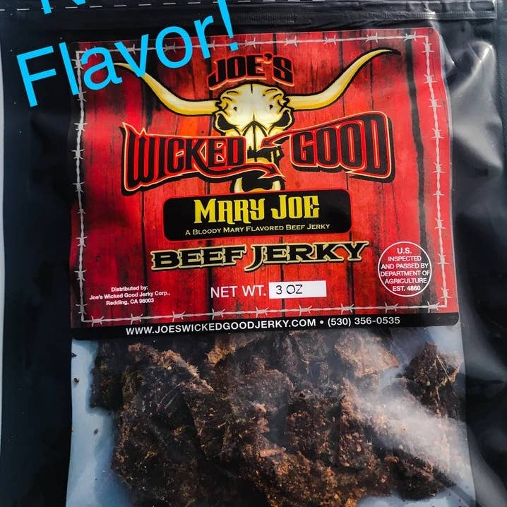 Joe's Wicked Good Jerky - Wholesale Jerky - 2.8 oz. Mary Joe