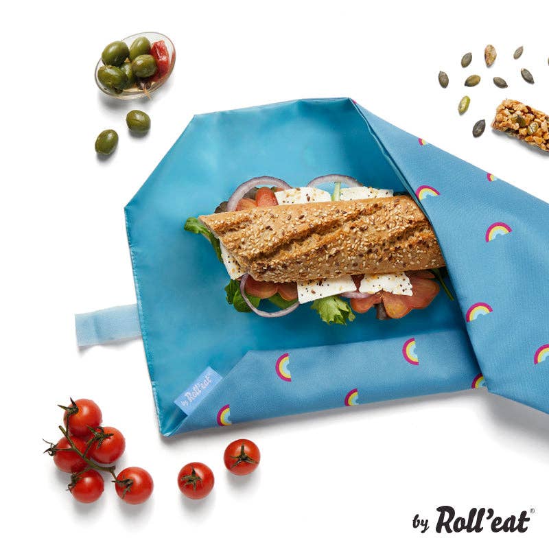 Brotzeit - Venta al por mayor Bolsa/envoltorio de alimentos - Boc'n'Roll ICON Collection de Roll'eat - Bolsa reutilizable para sándwiches y snacks lavable11