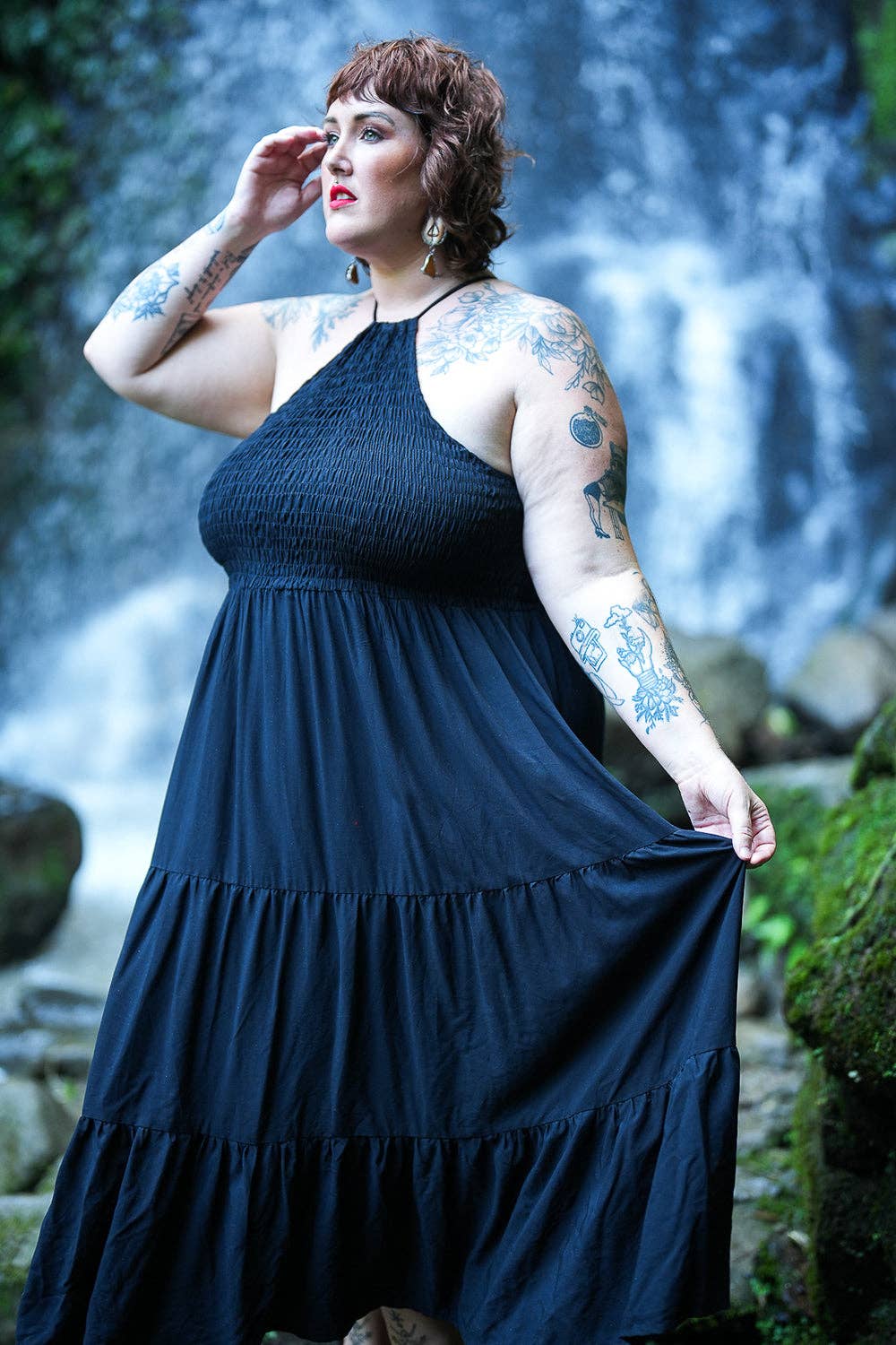 Jinx the label - Wholesale Dress - Women's - Lexi Dress - Midnight black10