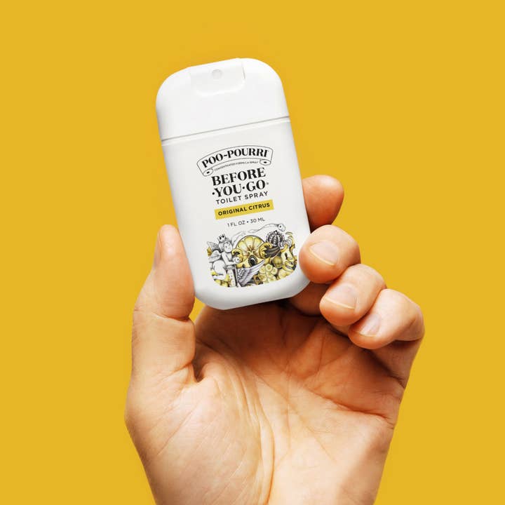 ~Pourri - Wholesale Toilet Spray - Poo~Pourri 1oz Pocket Sprayer 32ct 4 Tray - Original Citrus5