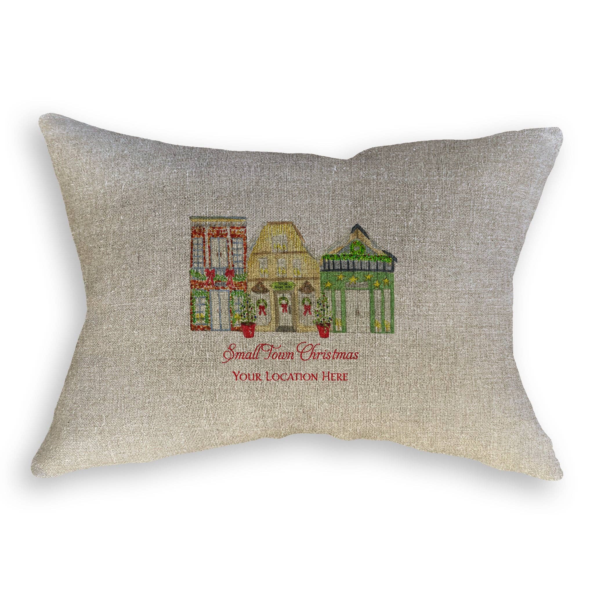 French Graffiti - Vente Torchons - Noël dans une petite ville avec emplacement8