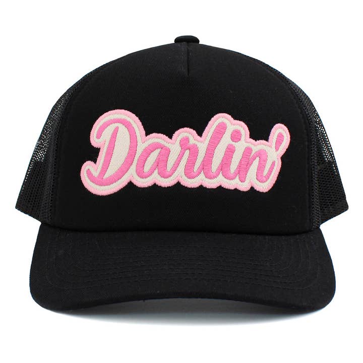 Sensibling Corp. - Wholesale Baseball Cap - Women's - DARLIN Message Mesh Back Baseball Cap2