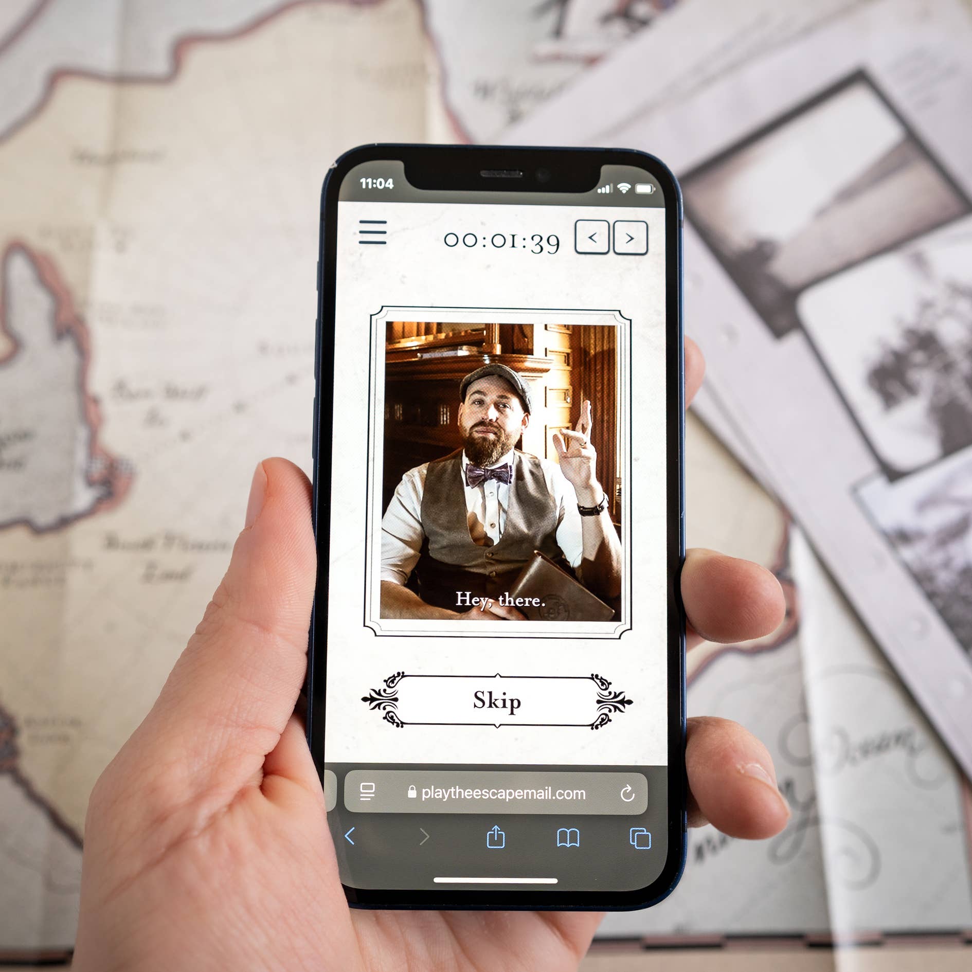 Escape Mail - Wholesale Board Game - (NEW!) Shackleton Series: Historic Fiction Escape Game 13