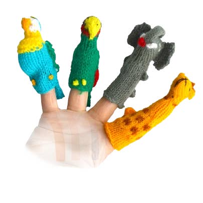 Burattino da dito assortito a forma di animale per la vendita all'ingrosso da parte di Gypsy Rose