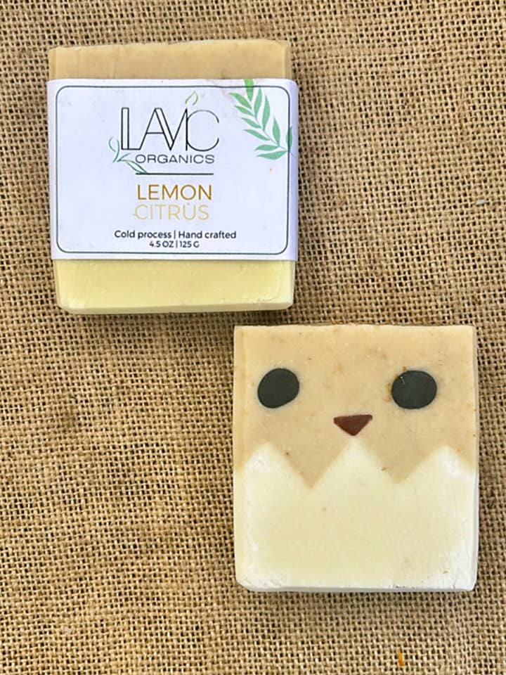 Lemon soap | Zesty soap | Citrus | Natural Soap | Spring for wholesale by LaVic Organics