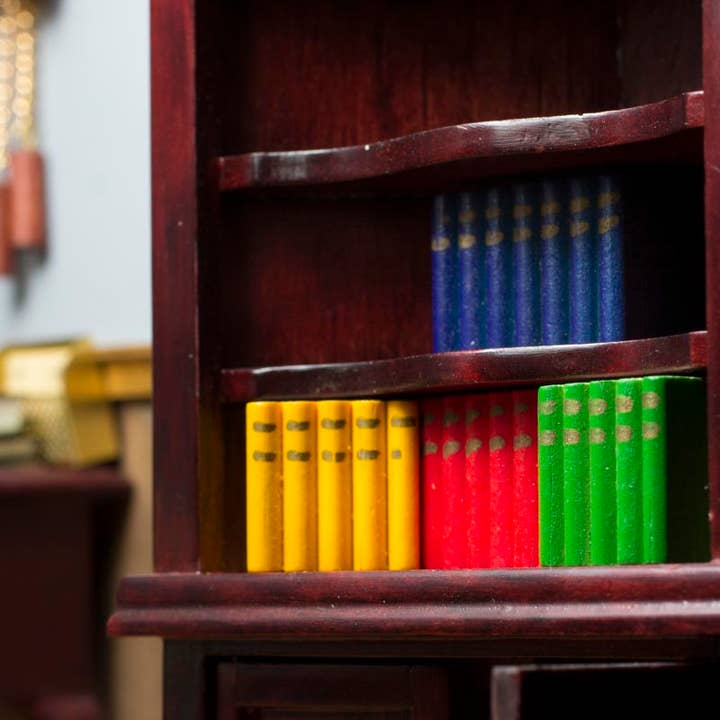 Factory Direct Craft - Wholesale Doll accessory kit – Kids - Miniature Books - Pack of 4 Mini Books1