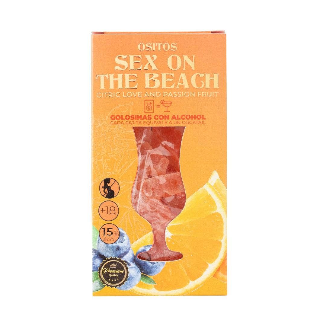 Gudis - Wholesale Gummy - Alcohol Gum - Sex On The Beach Cocktail Box 70g4