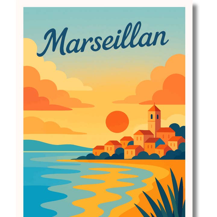 ELIOKA - Vendita all'ingrosso Poster - Mostra Marseillan0