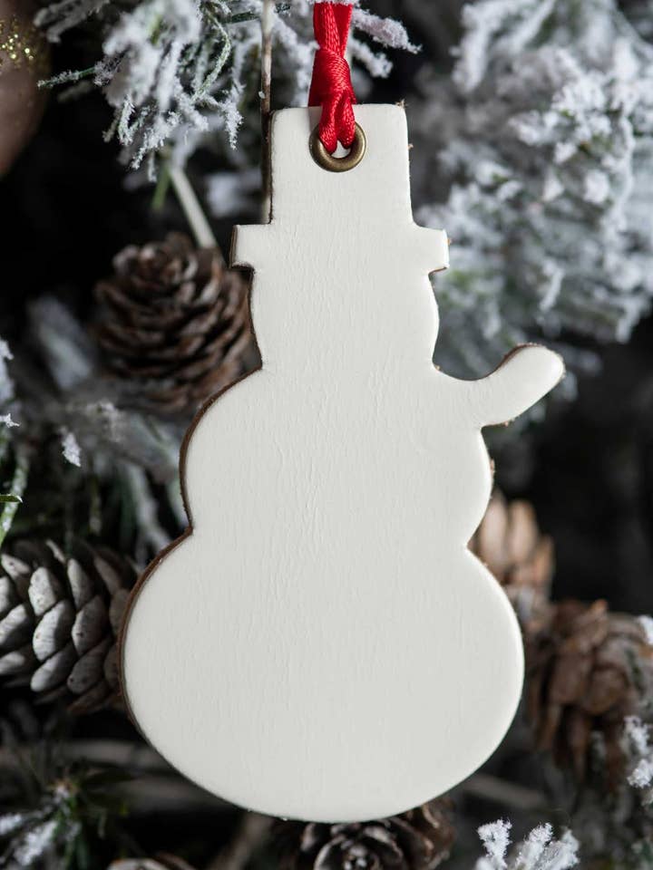 Frosty the Snowman | Læder Ornament for engroshandel hos Leather Ornaments