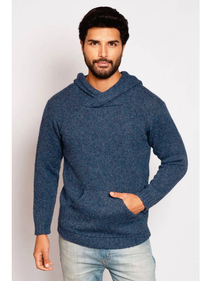 Alpaca Collections - Wholesale Hoodie - Men's - Brian Alpaca Hoodie10