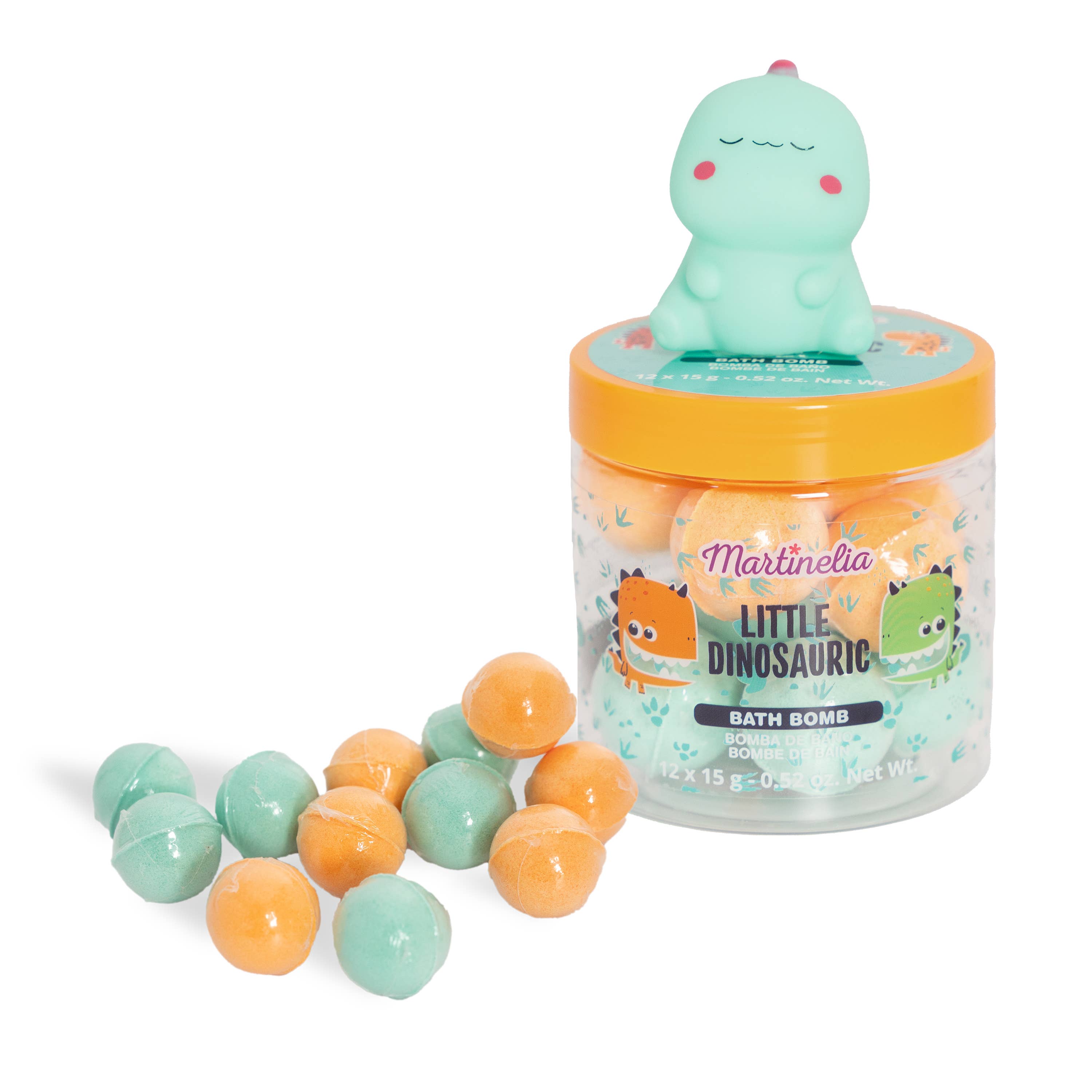 Aquarius Cosmetic SLU - Wholesale Bath Bomb/Fizz - MARTINELIA DINO SPLASH BATH FIZZERS0
