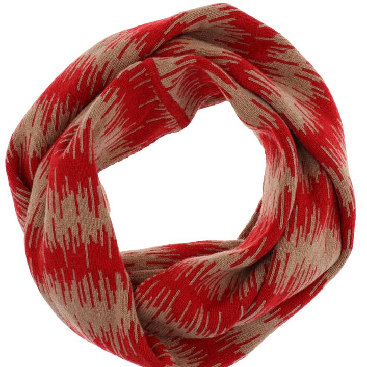 Cadenza Italy Ltd - Wholesale Scarf - Women's - Cashmere Blend Wave Snood