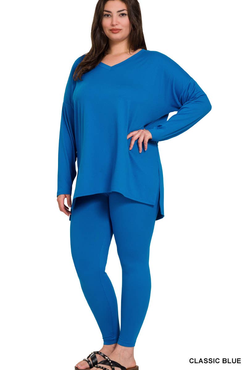 42POPS - Vente Ensemble de vêtements d'intérieur – femme - ".._ Ensemble de détente en microfibre Plus53