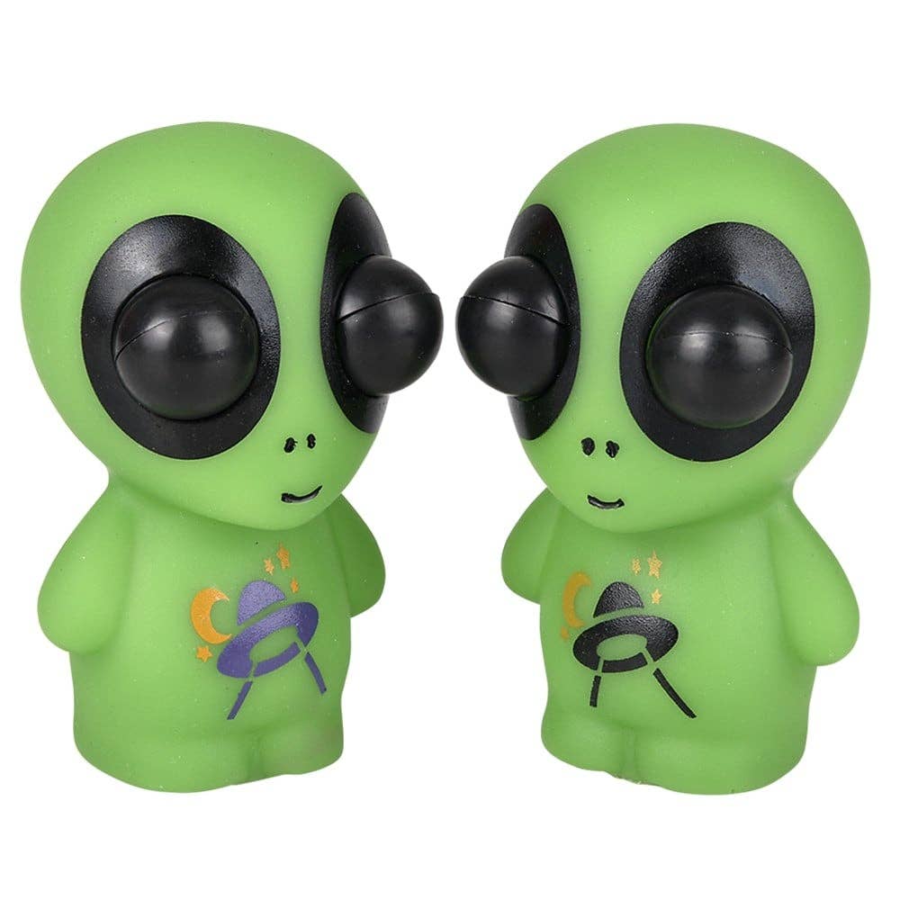 La Luna Bella - Toys - Venta al por mayor Juguete tradicional - Niños - Juguetes para niños Popping Eye Alien LLB de 3,33 pulgadas2