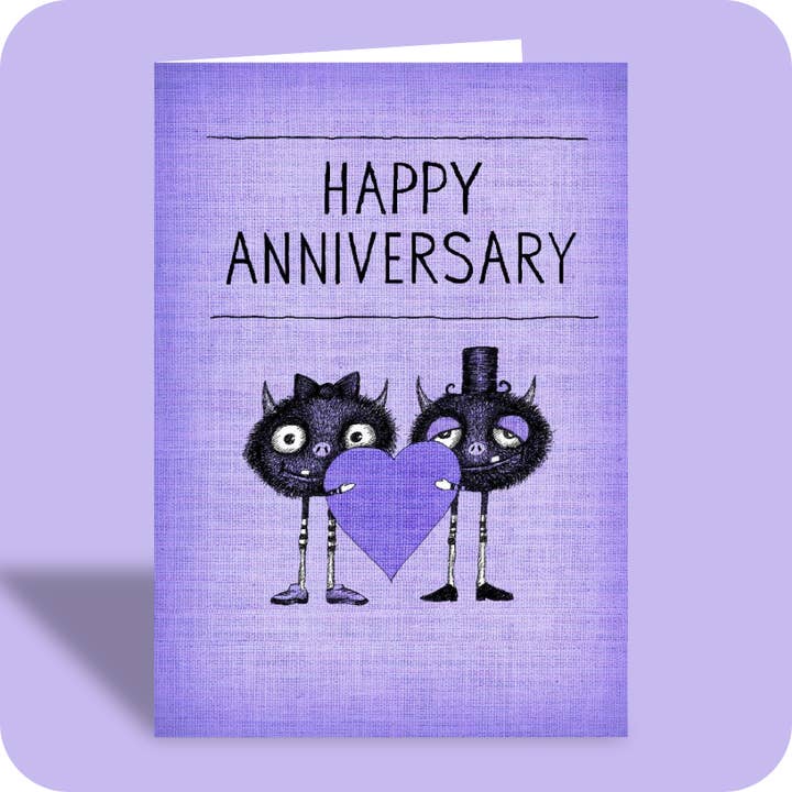 #176 – Funny Anniversary Card – Putting Up for wholesale by Bald Guy Greetings
