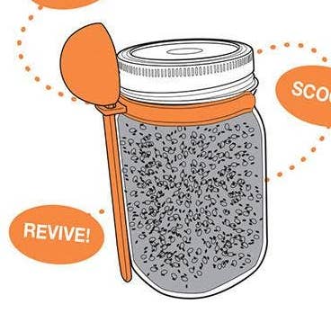 Clip per cucchiaino da caffè Jarware per barattolo di vetro a bocca larga per la vendita all'ingrosso da parte di Fox Run Brands