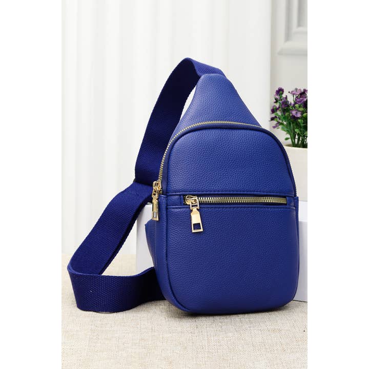 Hana - Wholesale Crossbody Bag - Women's - Solid PU Sling Bag