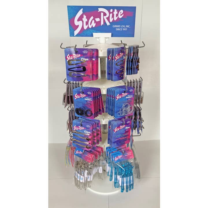 Sta-Rite Ginnie Lou - Wholesale Retailer Display - Beauty & Wellness - Essentials Spinner Display