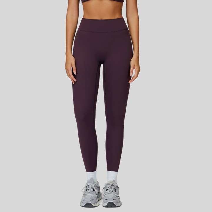 WONDERXFANS - Wholesale Athletic/Lounge Leggings - Women's - High-waisted V-neck leggings at the back3