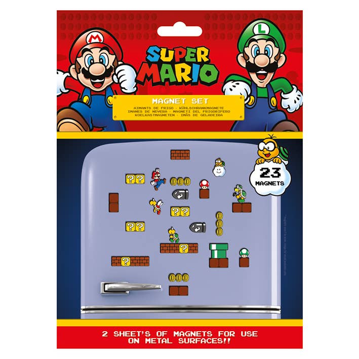 Pyramid International - Wholesale Magnet - Super Mario Magnet Set