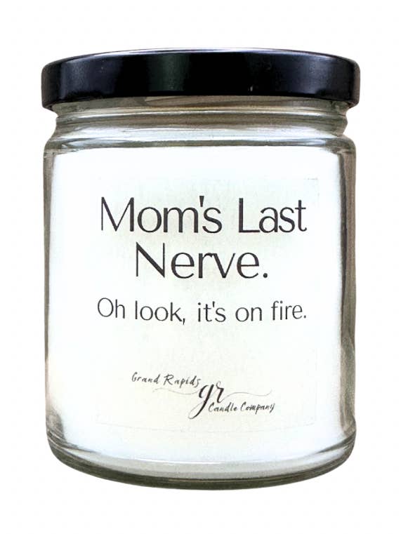 Love You Mom. Candle. 9oz Soy Blend Heartfelt Gift Mother's Day for wholesale by Grand Rapids Candle Company