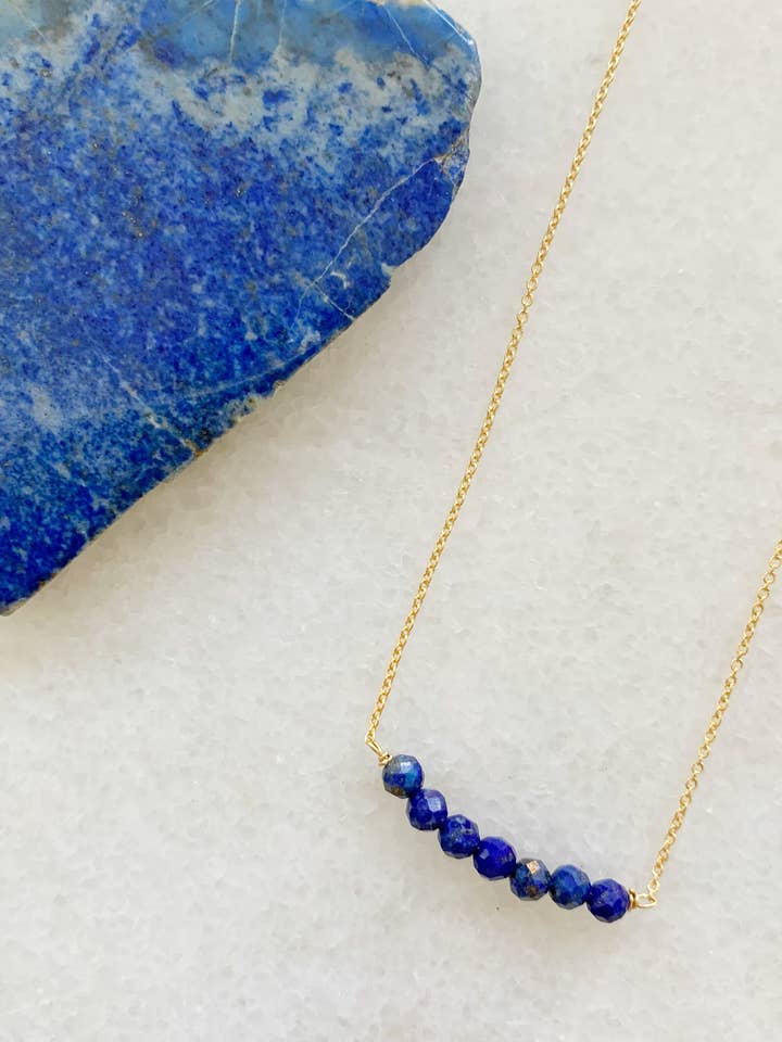 Colar Lazuli Bora Lázuli por atacado de Luxa Jewelry
