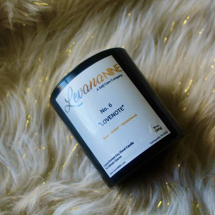 No. 6 "Lovenote" Luxury Candle for wholesale by LevanaNINE