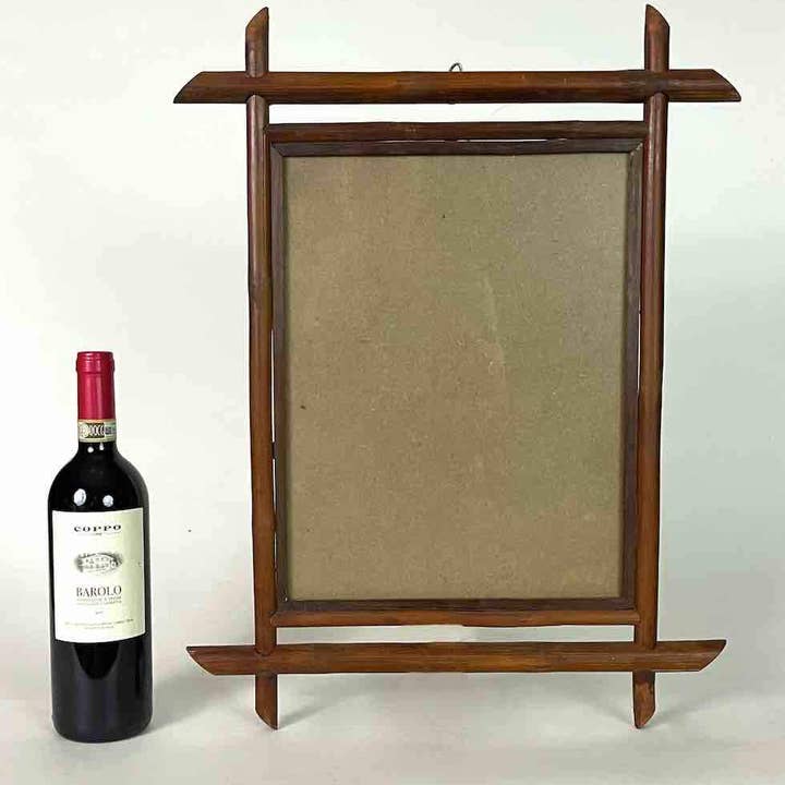 The Niger Bend - Wholesale Picture frame - Bamboo Vertical Rectangular Picture Frame - Cross-Corners |1