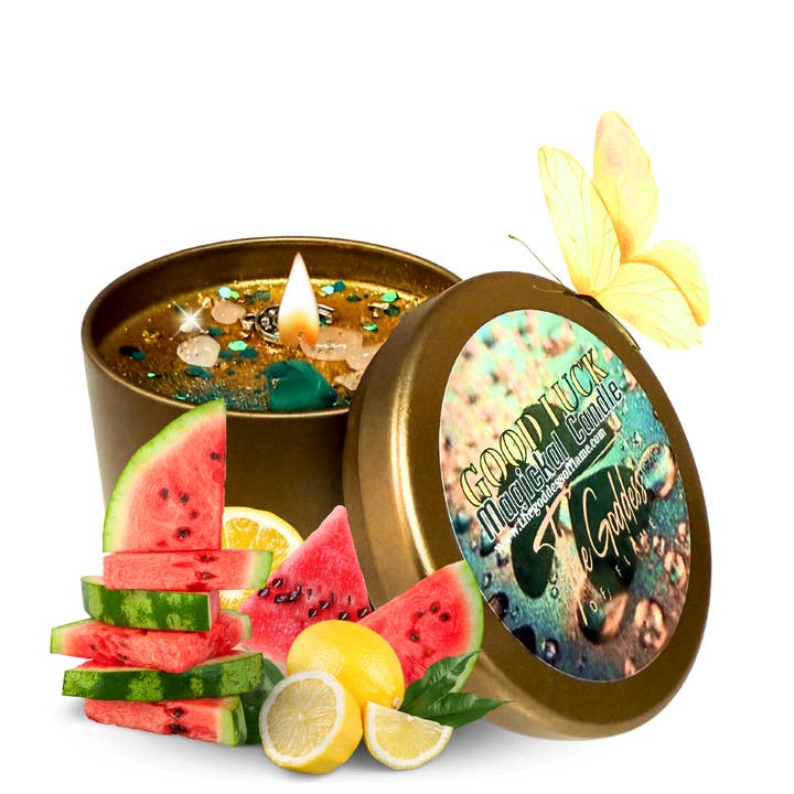 Oro Vela mágica con hechizos de buena suerte de venta al por mayor en Faire0