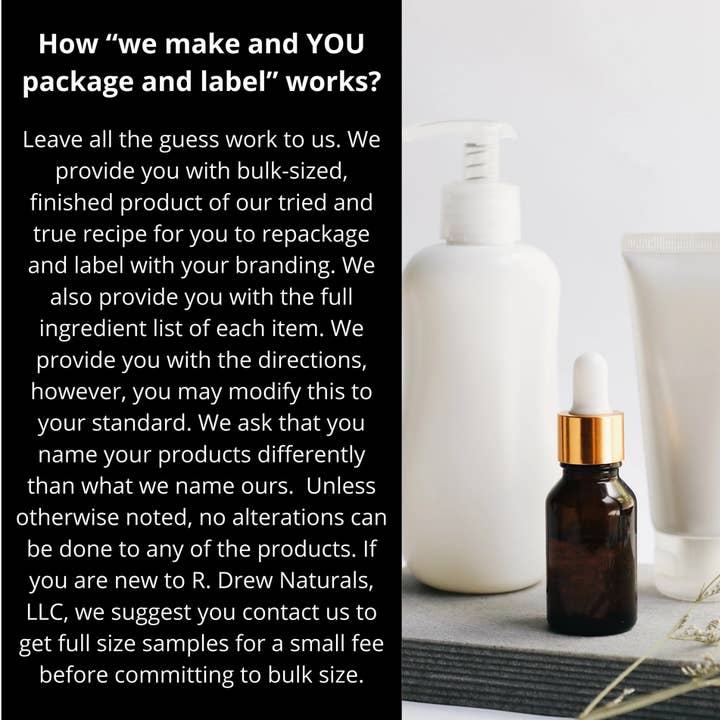 R. Drew Naturals, LLC - Wholesale Body Wash/Shower Gel - Bulk - Purpose Driven Body Wash4