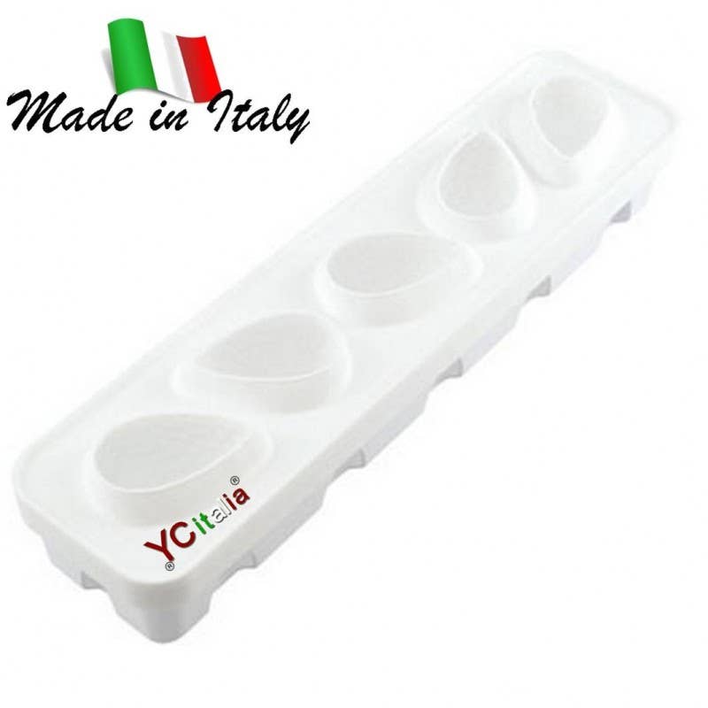 Bubble tea YcItalia – Tampas de bebidas por atacado – Forma de morango com 5 cavidades de 120 ml cada2