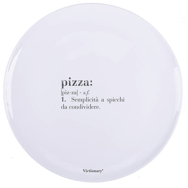 VICTIONARY PLATE / PIZZA 33 CM for wholesale by VdE Tivoli 1996