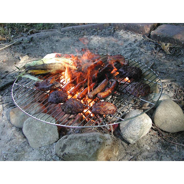 Rome Outdoor Cookware - Wholesale Grill Pan/Griddle - Camp Ring Grill Grate 24" Dia by Rome #1231