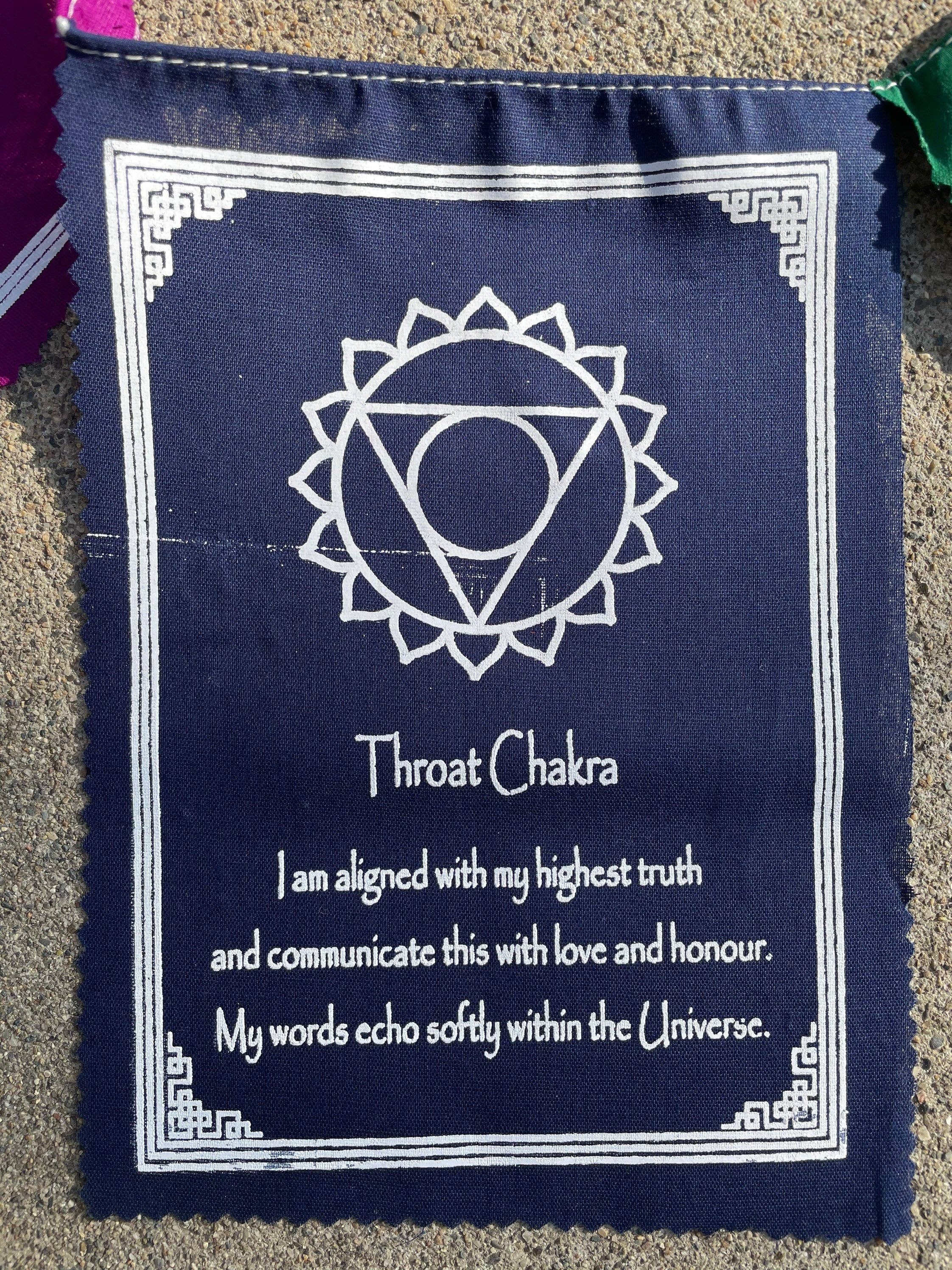 Like International - Wholesale Flag - 7-Chakra Prayer Flags Bright Decor7