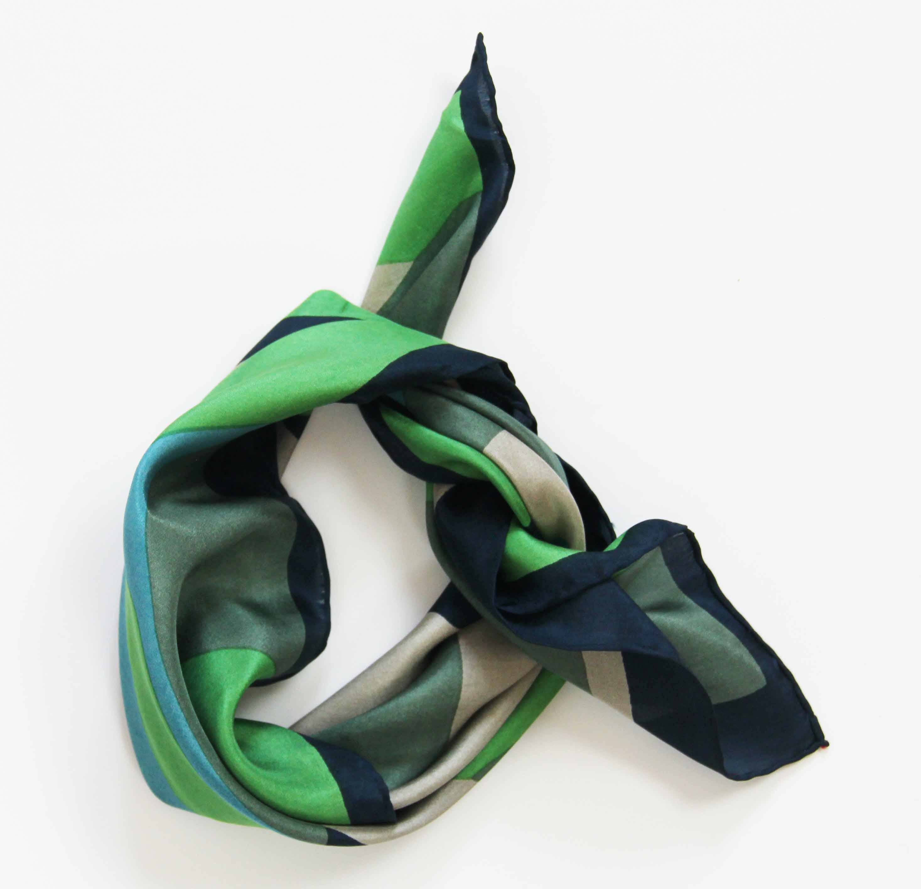 Les Belles Vagabondes - Wholesale Head Scarf - Women's - Mini Vivaro Green1