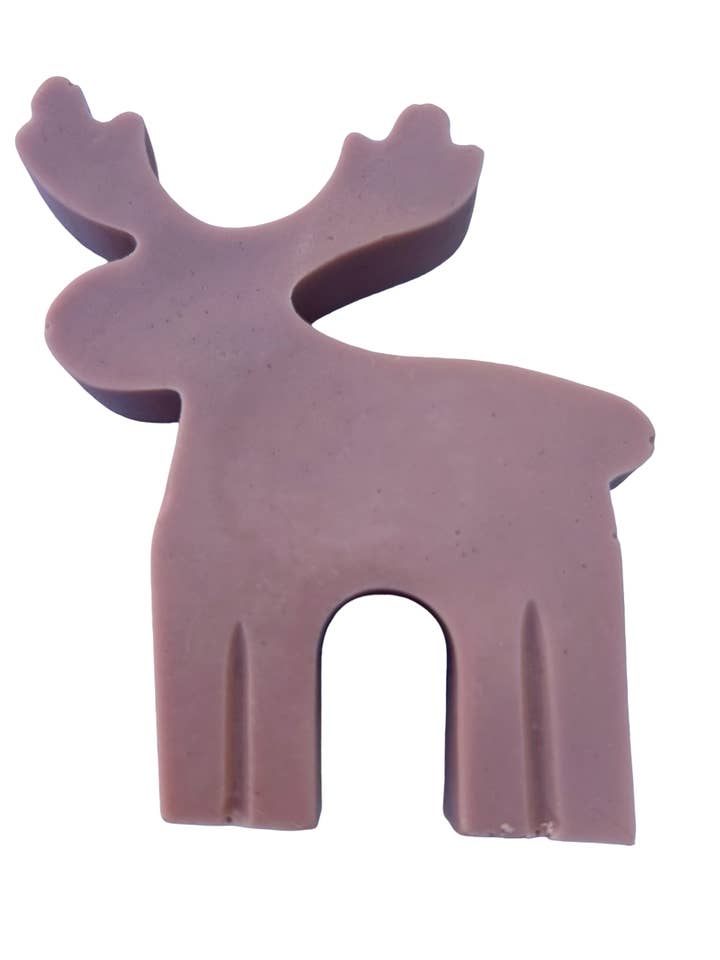 Moose Shaped Bar of Soap: | Favors | Holiday Favors for wholesale by Plunk Soap and Candle Company