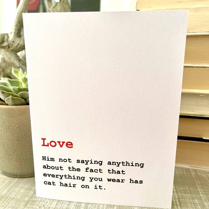 Bad Cards Boutique - Vendita all'ingrosso Biglietti d'amore - Biglietto di auguri d'amore umoristico
