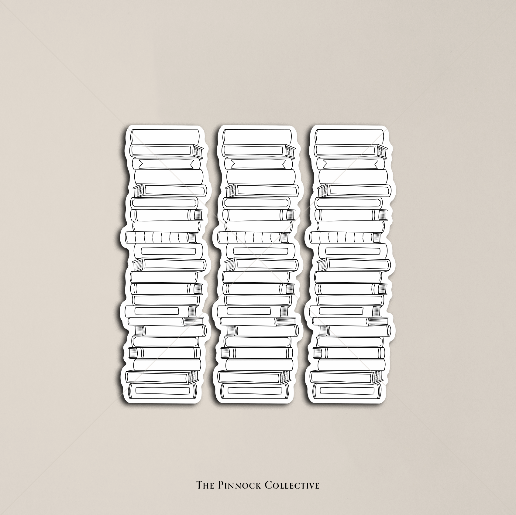 The Pinnock Collective (Duty Paid) – wholesale Sticker – Book Tracker Stack Sticker Sheet3