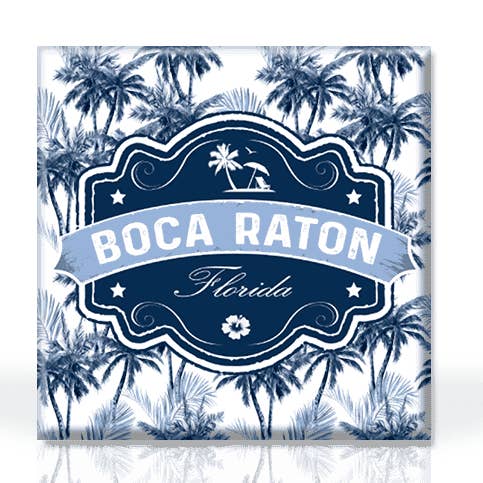 Custom Retro Palms Magnets Collection for wholesale by Matrix