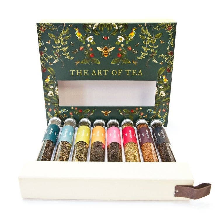 The African Home Goods - Wholesale Retailer Sample - Food & Drink - eat.art Art of Tea | Award-Winning Exotic Tea Sampler | 8- Pack Gift Set, Grocery & Gourmet Food4