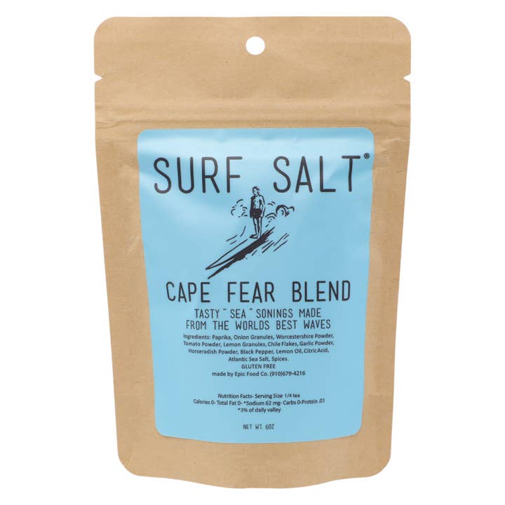 Cape Fear Surf Salt Krydda för wholesale av Surf Salt Seasonings
