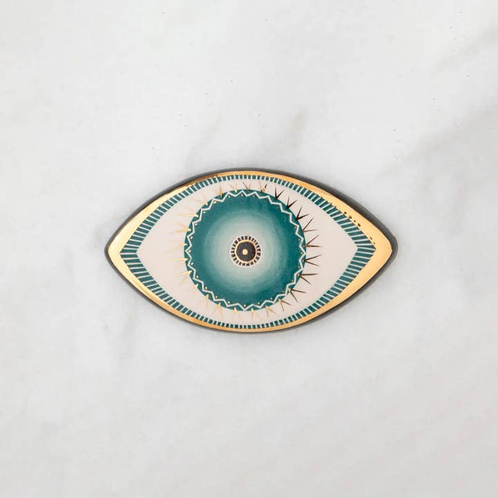 Mauvais Œil | Grand Œil Ovale | 7,8" pour la vente par House Of Motifs