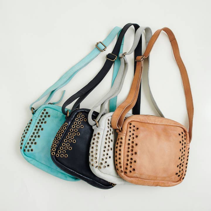 Bo Handcrafted Leather Crossbody Bags for wholesale by Latico Leathers