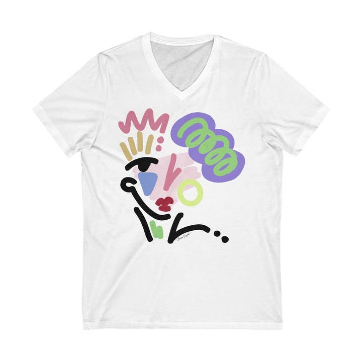 Wren ART Shirt Graphic Tee Original Art for wholesale by THERESA DELGADO