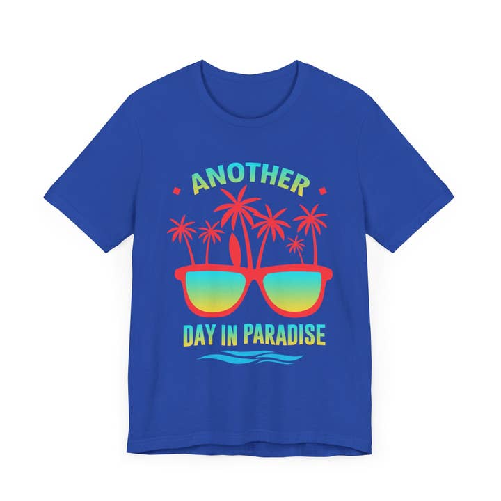 RC'nSONS - Wholesale Screen Printed T-Shirt - Unisex - Another Day In Paradise Unisex Tee63