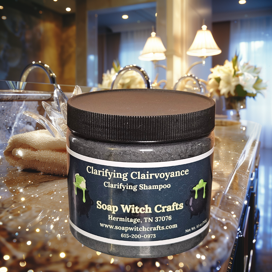 Soap Witch Crafts - Wholesale Hair Shampoo - Clarifying Clairvoyance Clarifying Shampoo – Lemon Pound Cake1