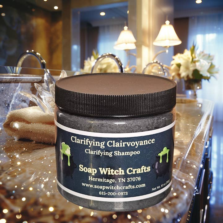 Soap Witch Crafts - Wholesale Hair Shampoo - Clarifying Clairvoyance Clarifying Shampoo – Lemon Pound Cake1