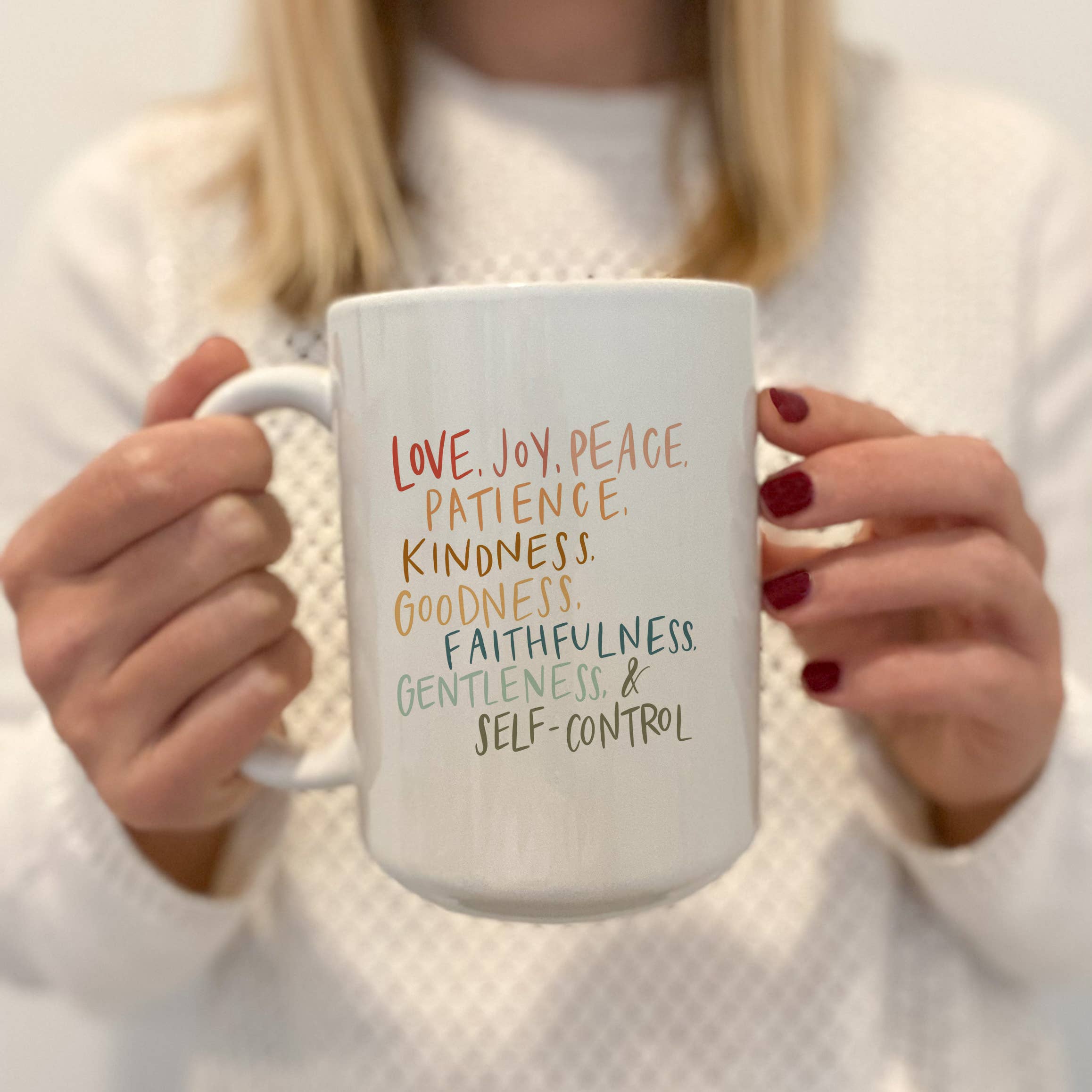 swaygirls - Wholesale Coffee Mug - Fruit of the Spirit mug | Christian coffee mug | Bible verse1
