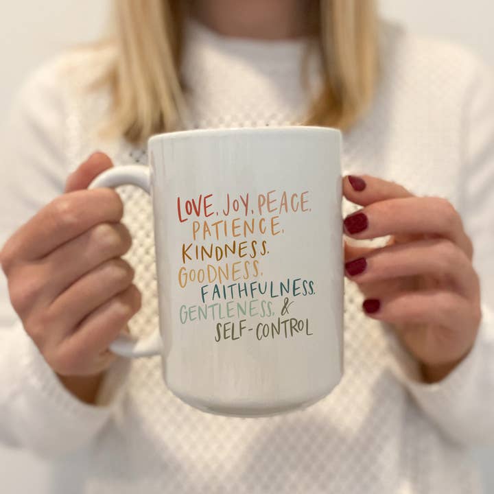swaygirls - Wholesale Coffee Mug - Fruit of the Spirit mug | Christian coffee mug | Bible verse1